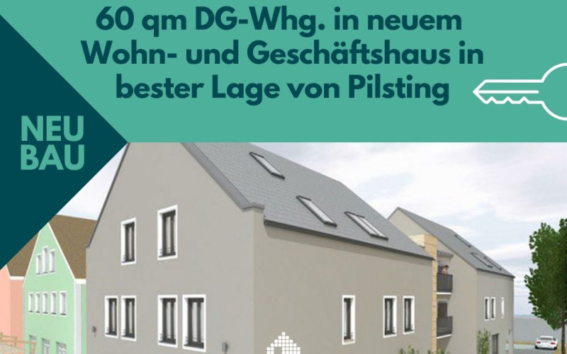 Dachgeschosswohnung im Herzen von Pilsting